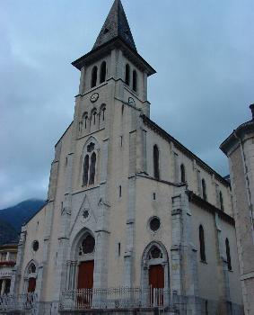 Eglise St Pierre de Laruns, fin du XIXe s.