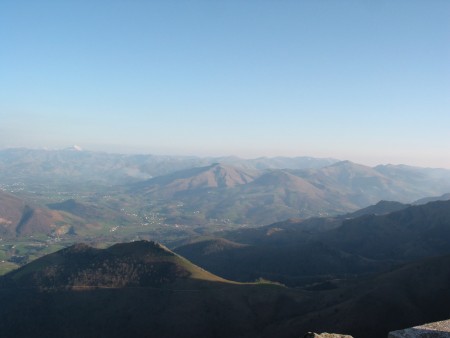 Panorama depuis les crêtes d'Iparla