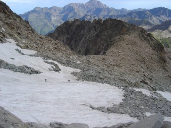 Les névés du Néouvielle (photo Max)