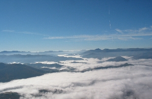 Une mer de nuages