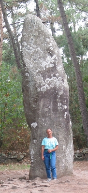 Grand menhir à Carnac