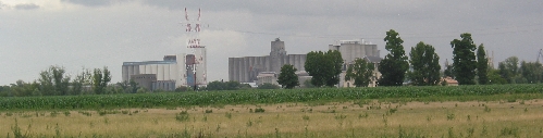 Les silos du port