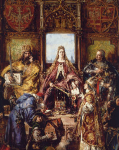 Matejko Jan Dzieje cywilizacji w Polsce VII Zalozenie Szkoly Glownej przeniesieniem do Krakowa ugruntowane RP 1361 1399 1400 400 02M 40x50