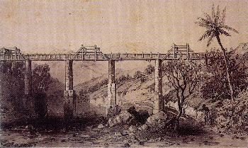 Aqueduc du Gol à Saint Louis, album de d'Hastrel (coll. A.D.R.)