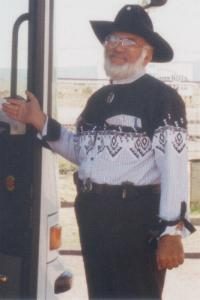 Le chauffeur du bus pour Las Vegas