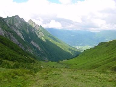 Le village d'Accous dans la vallée
