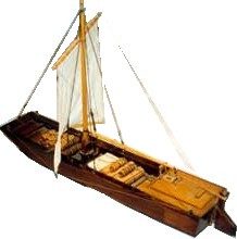 Maquette de gabarre